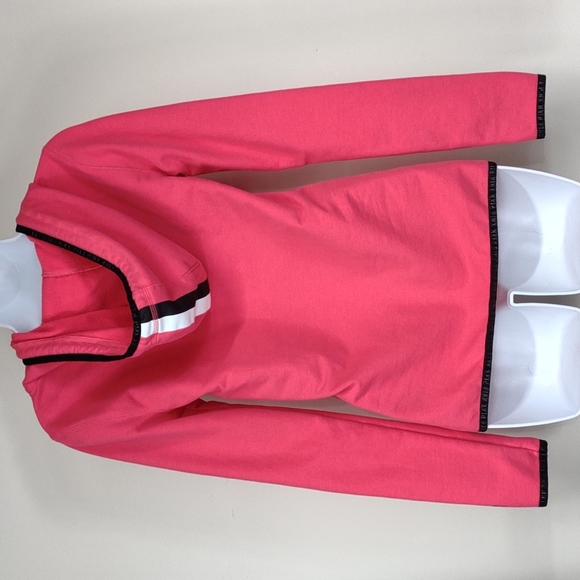 Victoria's Secret Pink XS Hot pink hooded zippered Jacket - Picture 5 of 9